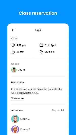 Tyger Hot Yoga Member Screenshot 3