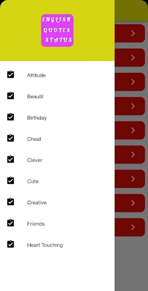 English Quotes Status Screenshot 1