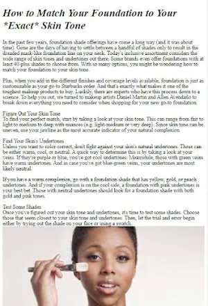 Skin Right Foundation Tutorial Screenshot 3