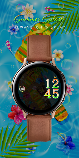 Summer Splash_Watchface Screenshot 3