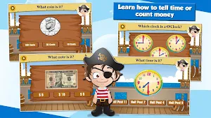 Pirate Kids 2nd Grade Games Screenshot 2