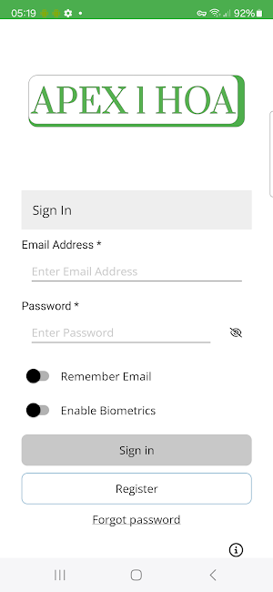 Apex 1 HOA Management Screenshot 0