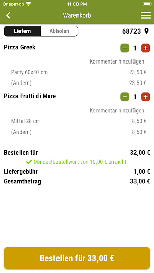 Pizza Deluxe Day and Night Screenshot 1