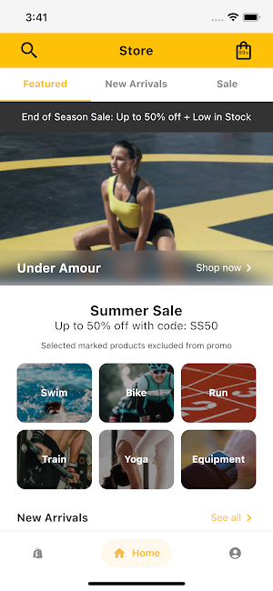LQD - Flutter E-Commerce App Screenshot 1