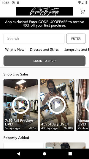 The Beauty Boutique Clothing Screenshot 1
