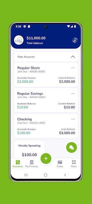 Unity Financial Credit Union Screenshot 1
