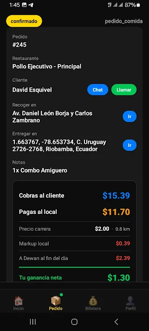 DEWAN Motorizados Screenshot 0