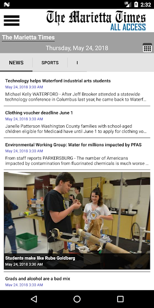 The Marietta Times All Access Screenshot 2