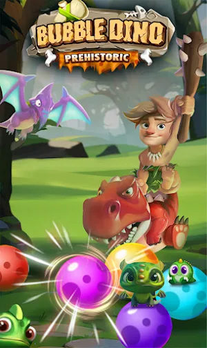 Bubble Dino Prehistoric Screenshot 1