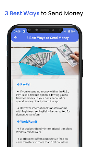 Send And Receive Money Tips Screenshot 2
