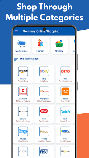 Germany Online Shopping Store Screenshot 1