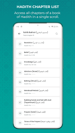Daily Hadith Explorer Screenshot 2