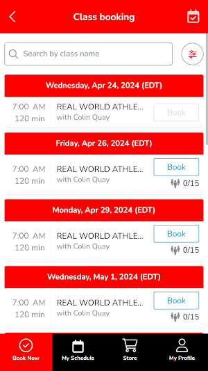 Elite Athlete Training Screenshot 1