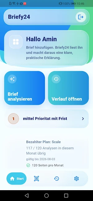 Briefy24 Screenshot 2