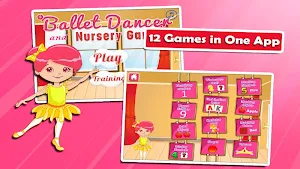 Ballerina Kindergarten Games Screenshot 0