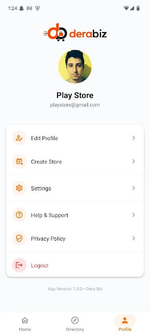 DeraBiz Screenshot 1