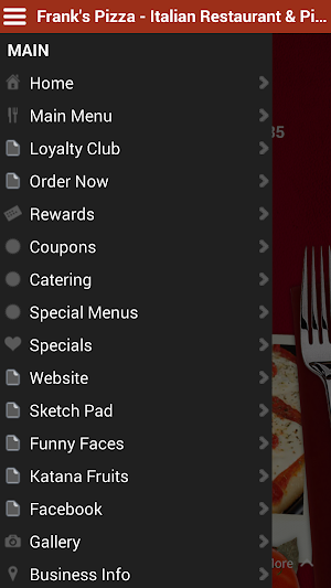 Frank's Pizza Port Chester Screenshot 1