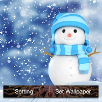 Winter Snow live wallpaper 3D