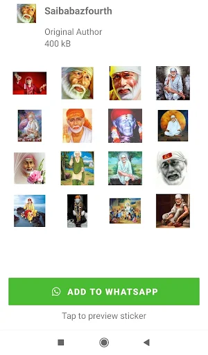 Sai Baba Stickers Screenshot 3