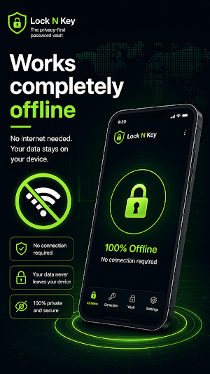 Lock and Key - Password Vault Screenshot 2