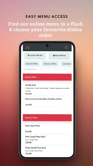 Exprizza & Desi Grill Screenshot 1