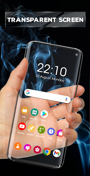 Transparent Live Wallpaper Screenshot 0