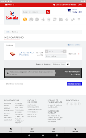 Kaçula E-commerce Screenshot 2