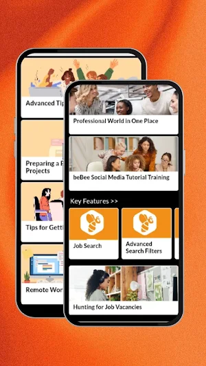 Bebee Jobs App Hints Screenshot 2