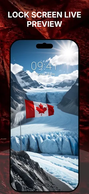 Canada Flag Wallpaper Screenshot 3