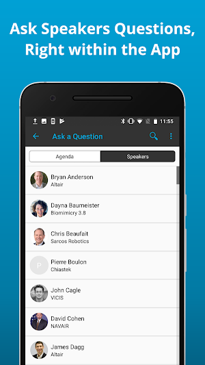 Altair Events Screenshot 2