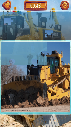 Bulldozers Jigsaw Puzzles Screenshot 3