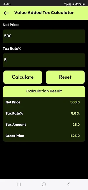 “Loancash EMI Loan Calculator” Screenshot 3