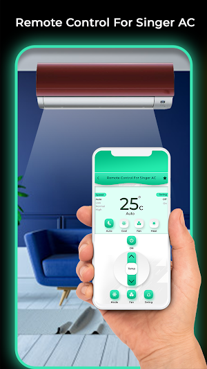 Remote Control For Singer AC Screenshot 1