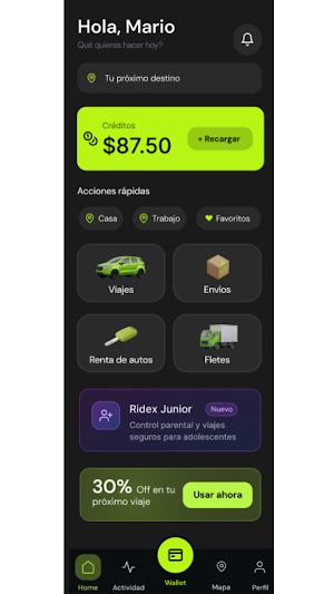 RidexGo Screenshot 2
