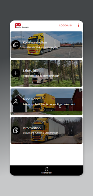 PO Perssons Åkeri Screenshot 0