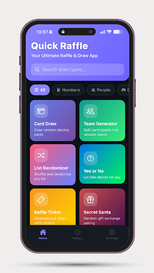 QuickRaffle Screenshot 1