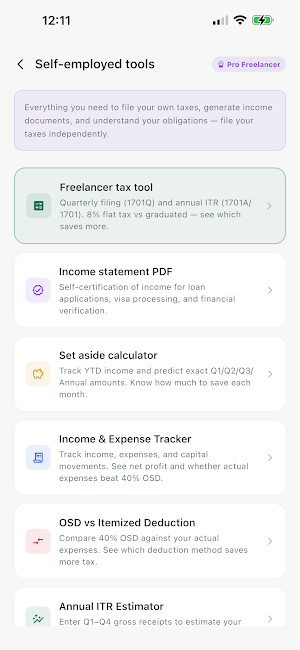 TallyPH: PH Tax & BIR Filing Screenshot 1