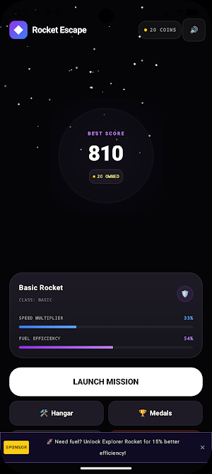 Rocket Escape Screenshot 1