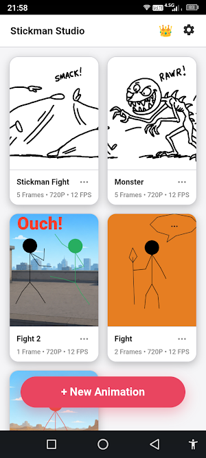 Stickman Studio - 2D Animation Screenshot 0
