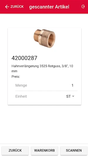 Köbig ScanApp Screenshot 1