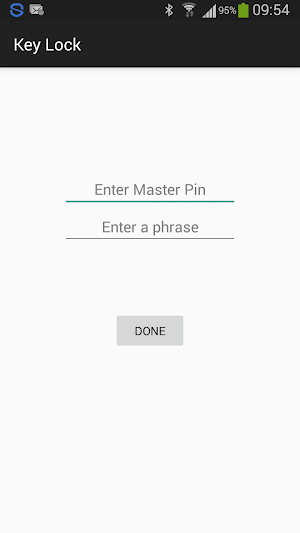 Pin Keeper (Pins/Passwords) Screenshot 0