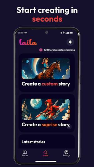 Laila - AI Animated Stories Screenshot 1