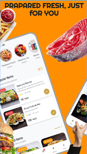 Lamadone Food Delivery Screenshot 1