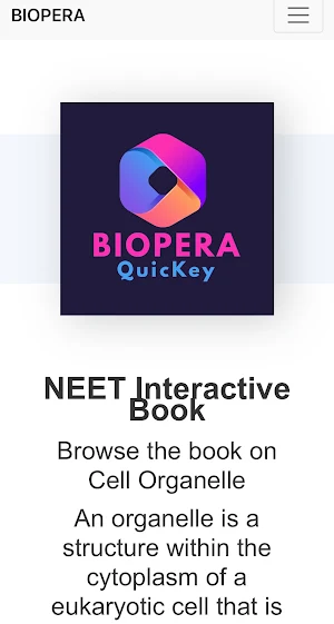 NEET QuicKey - Biology Screenshot 0