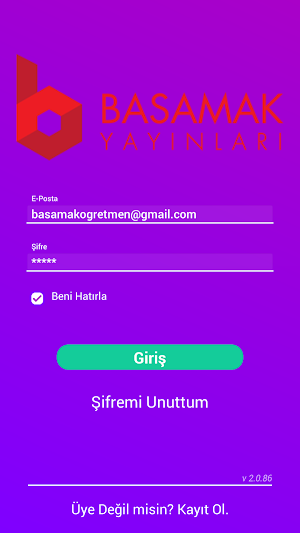 Basamak Öğretmen Screenshot 0
