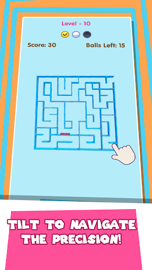 Tilt Maze: Labyrinth Challenge Screenshot 2