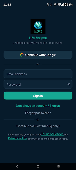 lifefy Screenshot 0