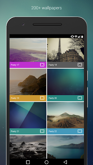 Pasty - White Icon Pack (Free Version) Screenshot 2