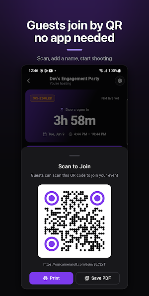 OurCameraRoll: Live Event Feed Screenshot 2