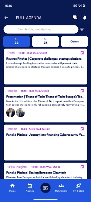 Luxembourg Venture Days Screenshot 1